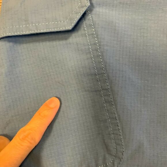 Tahoe River Outfitters Shorts Mens 38 Blue Moisture Wicking Cotton Nylon Blend - Picture 6 of 9